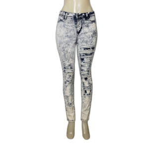 IRIS DIstressed Stretch Skinny Jeans Womens Size Small